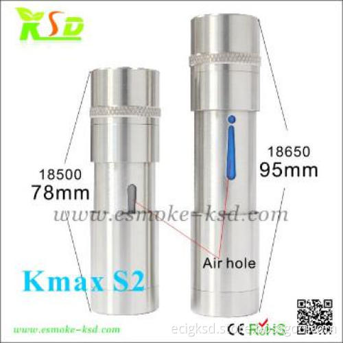 KMAX S2 e-cig New Arrived Telescopic Transforming VV Mod